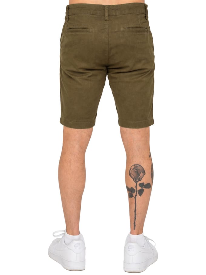 Enzo | Heren Stretch Chino Shorts