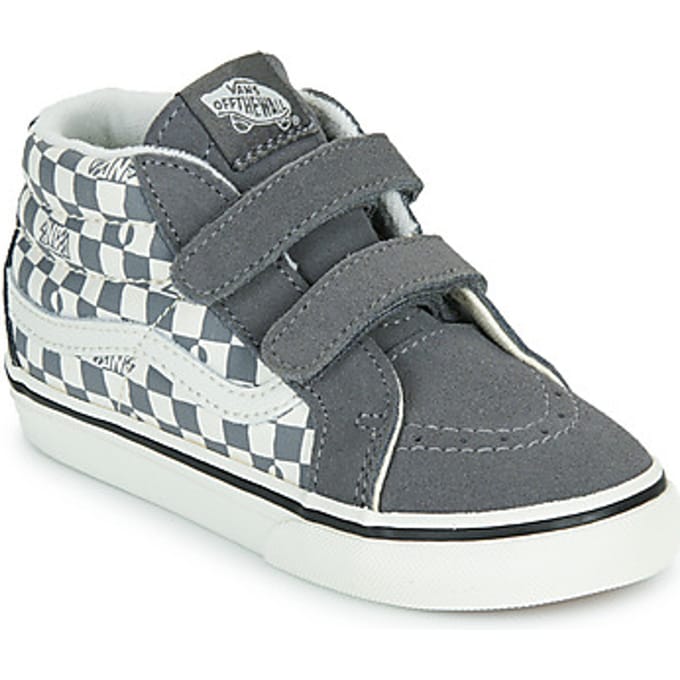 Vans  Hoge Sneakers SK8-Mid Reissue V GEO CHECK PEWTER