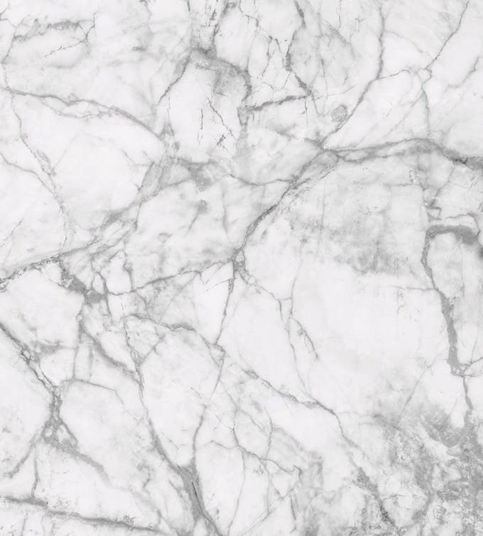 Fotobehang - White Marble 225x250cm - Vliesbehang