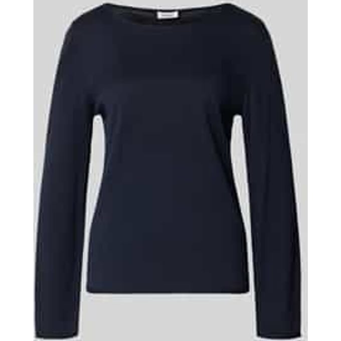 Regular fit pullover van mix van katoen en viscose