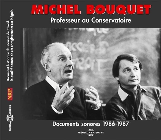 Michel Bouquet - Professeur Au Conservatoire (Documents Sonores 1986-1987) (CD)
