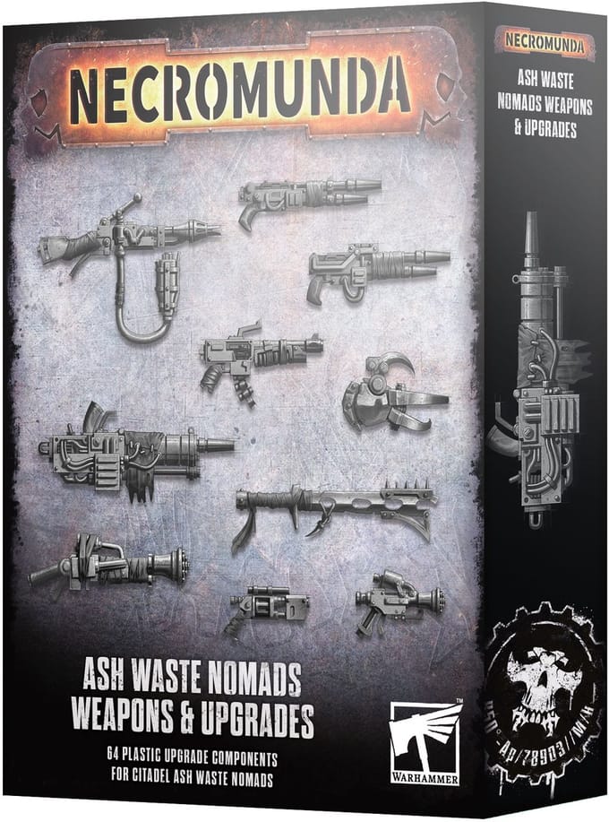Necromunda Ash Wastes Nomads Weapons & Upgrades