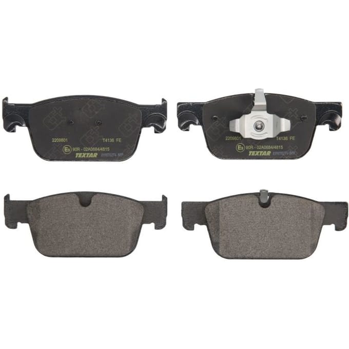 Remblokset TEXTAR 2209801, voor