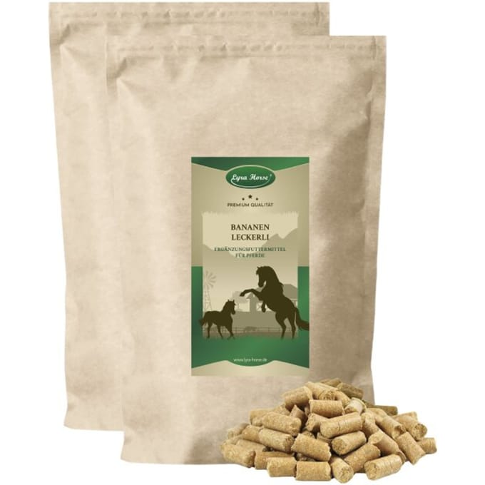10 kg Lyra Horse® bananensnoepjes