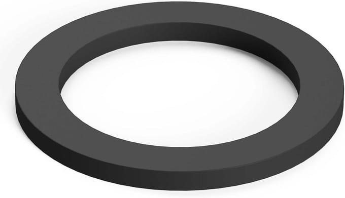 Rubberen Ring - O-ring Afdichting - Vijveronderhoud - Specifiek voor UVC - 33 cm - Zwart