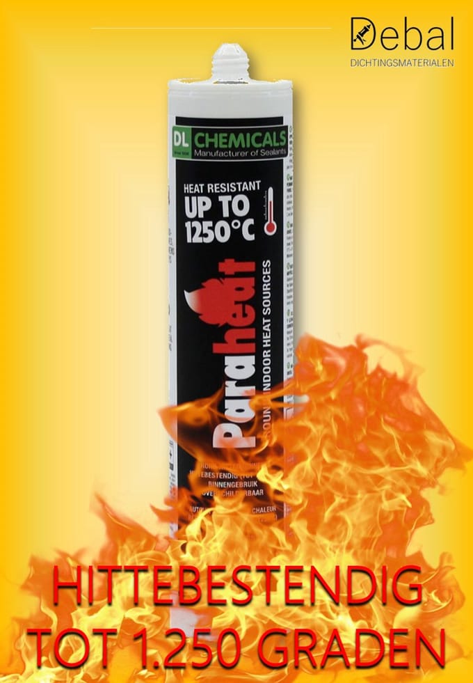 Paraheat professionele hoge temperatuur kit, hittebestendig tot 1.250 graden !