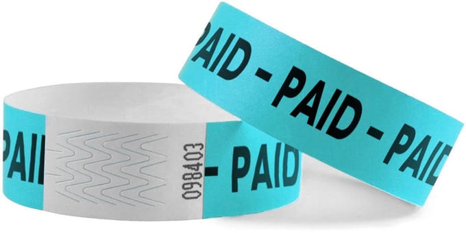CombiCraft Paid Tyrex Polsbandjes - per 100 stuks