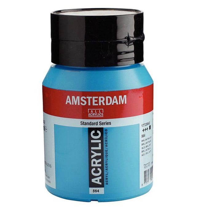 Amsterdam Standard Series Acrylverf Pot 500 ml Briljantblauw 564