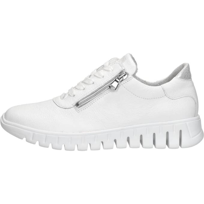 Waldlaufer H-Birdy Veterschoenen Laag - wit - Maat 7