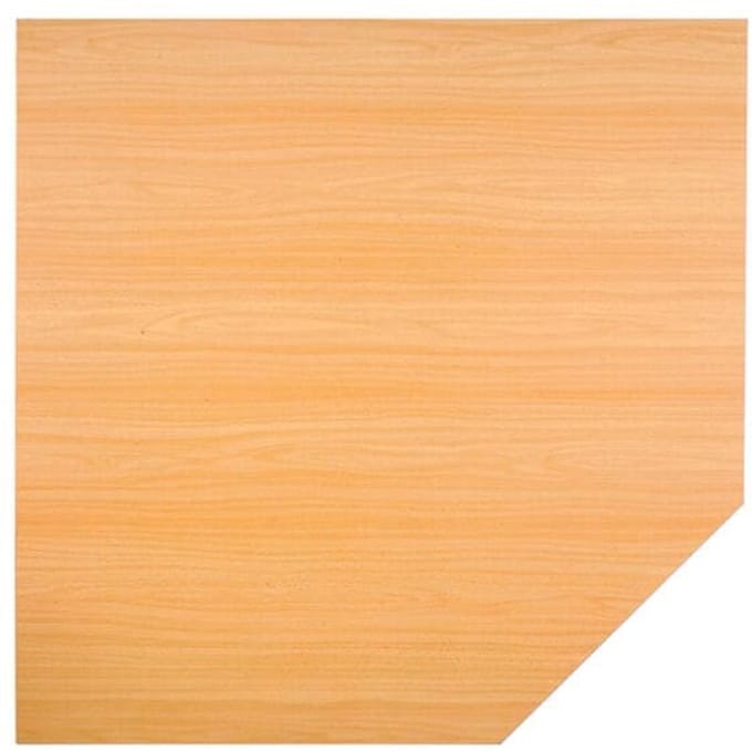 JT12 - trapeziumvormige plaat 120 x 120 Beuken