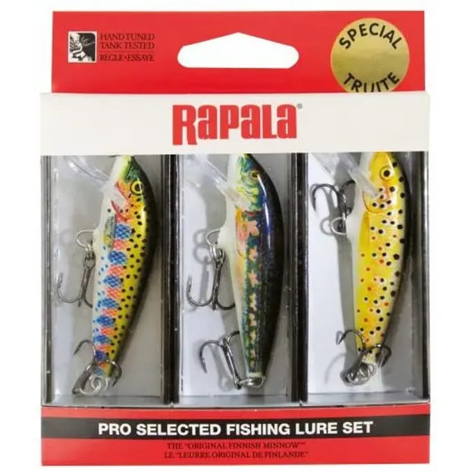 Kunstaaspakket Rapala truite 5cm