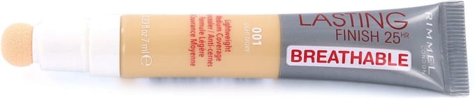 Rimmel Lasting Finish 25 HR Breathable Concealer - 001 Light Ivory