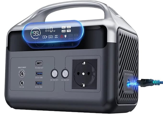 Powerstation - Powerbank - Stroomgenerator - Aggregaat - Zwart