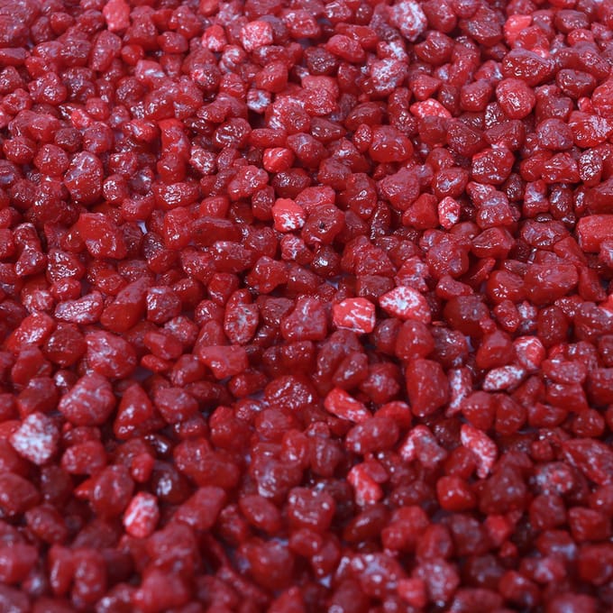 Aqua D'ella Kleurgrind rood aquariumgrind 2KG