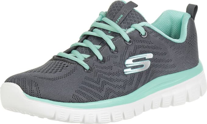 Skechers Sport GRACEFUL GET CONNECTED Sneakers Damesschoenen Grijs