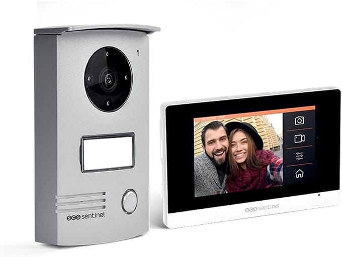 Bekabelde Video-intercom met 4,3 inch Touchscreen en Nachtzicht