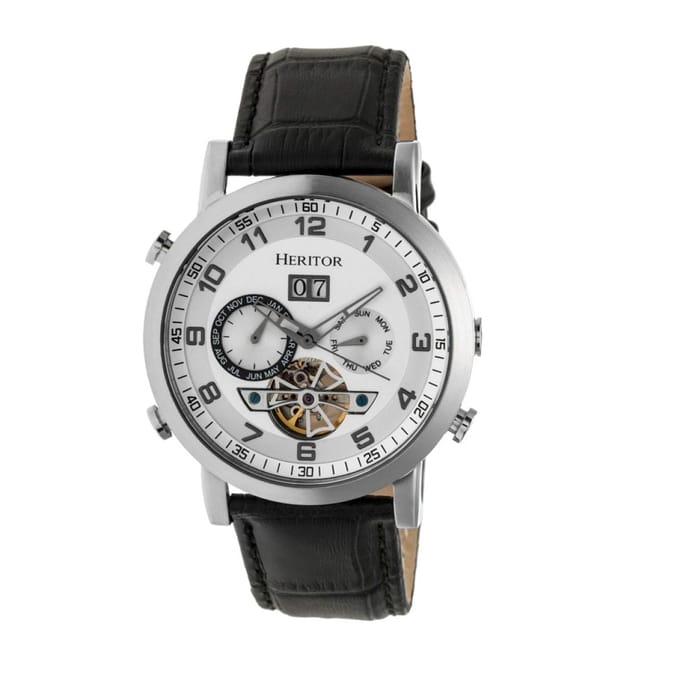 Heritor Automatic Edmond HERHR6201 Heren Horloge 43mm 5 ATM
