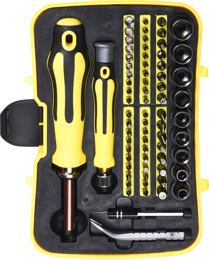 Brute Strength - 73 Delige Universele Precisie Reparatie Set - Schroevendraaierset
