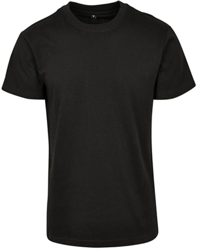 Build Your Brand - Premium Combed T-Shirt - Black maat XXL