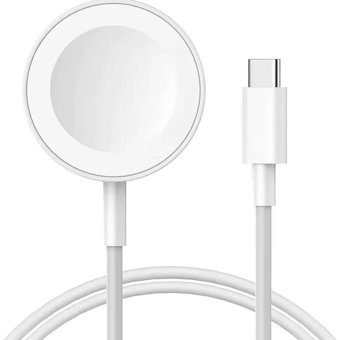 Magnetische Laadkabel 1 meter Wit - Apple Watch - USB-C - Lader
