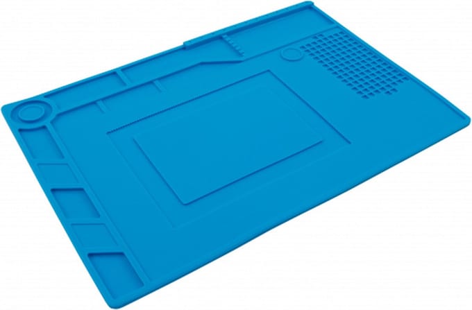 McPower LM-15 Siliconen soldeermat - Hittebestendig - Antistatisch - Flexibel - 389x269mm