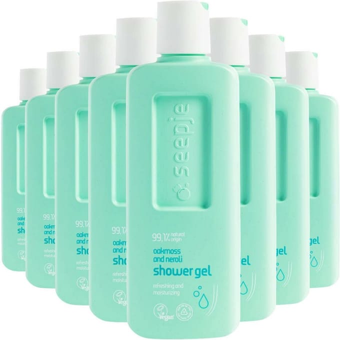 Seepje Showergel Oakmoss & Neroli - 8 x 300 ml
