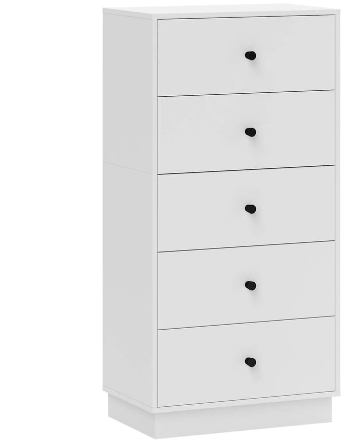 Ladekasten - Slaapkamer - Kledingkasten - Commode - Organizer - Massief - Wit