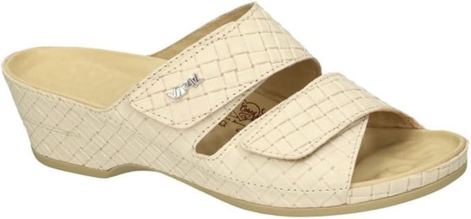 Vital -Dames - crÈme - slippers & muiltjes - maat 39
