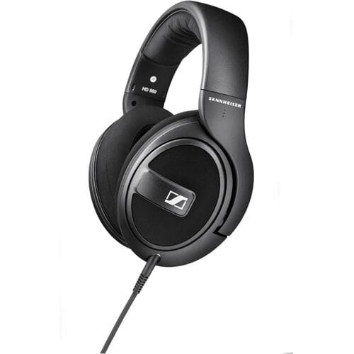 Sennheiser HD 569 Over Ear koptelefoon Kabel Zwart (mat) Headset HiFi