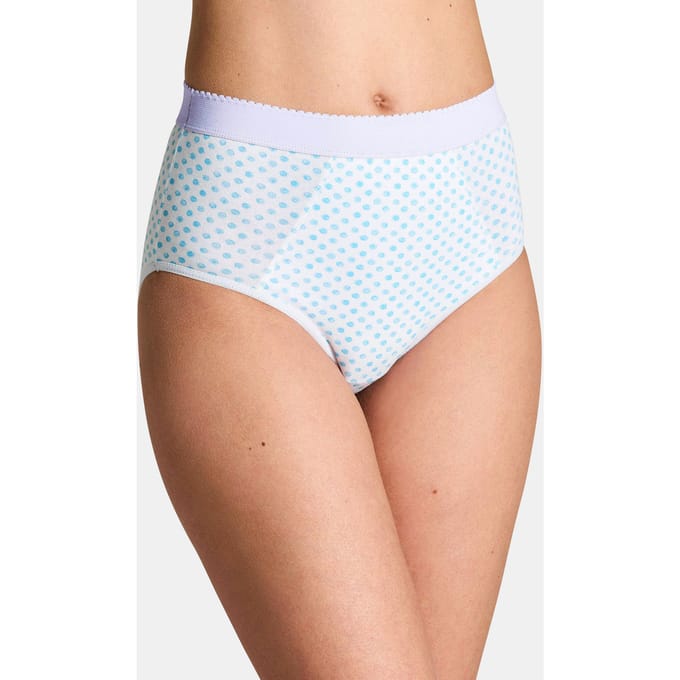 Set corrigerende slips van katoen - wit / groen / blauw - Gr. 48 van Goldner Fashion