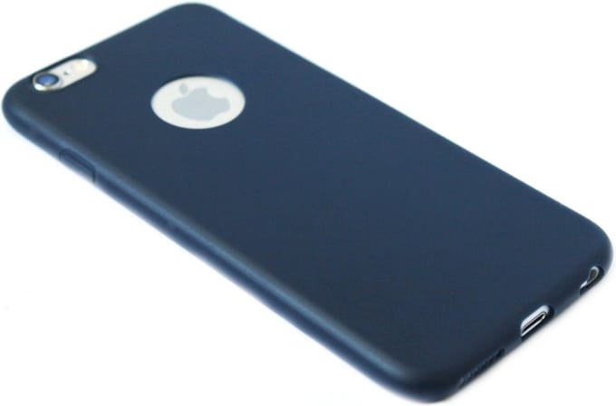 Siliconen hoesje donkerblauw Geschikt voor iPhone 6 / 6S