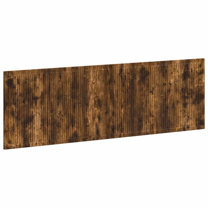 vidaXL - Wandgemonteerd - Hoofdbord - EDE - Gerookt - eiken - Bewerkt - hout