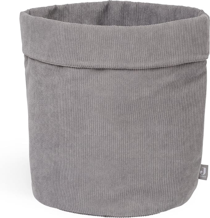 Jollein Opbergmand Corduroy - Storm Grey
