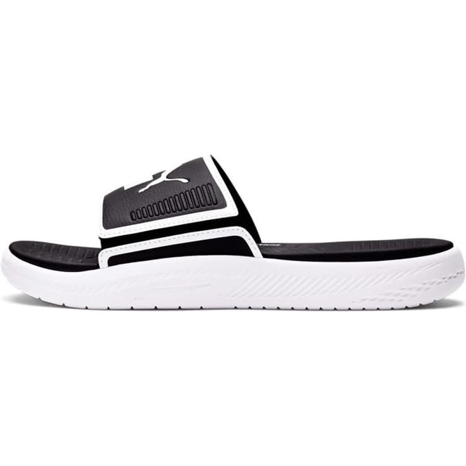 Puma Softride Slide Wit Zwart Heren Sneakers 382111-01 40.5 black