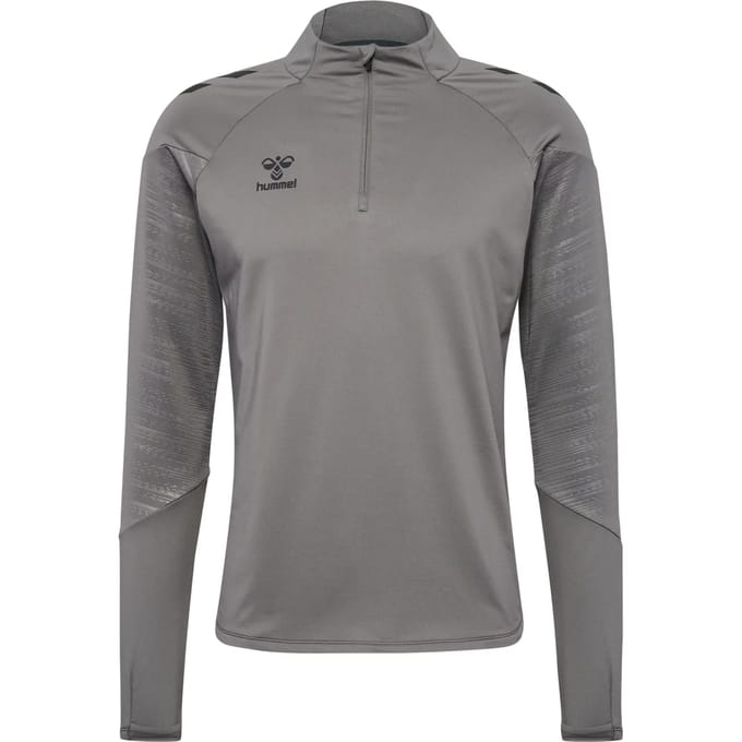 Hummel Pro Training Ziptop Heren - Grijs | Maat: S