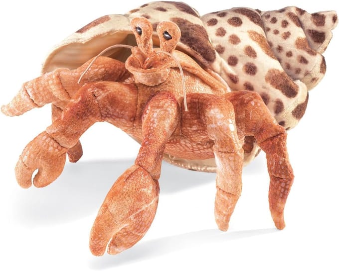 Hermietkreeft Handpop voor Kinderen en Volwassenen