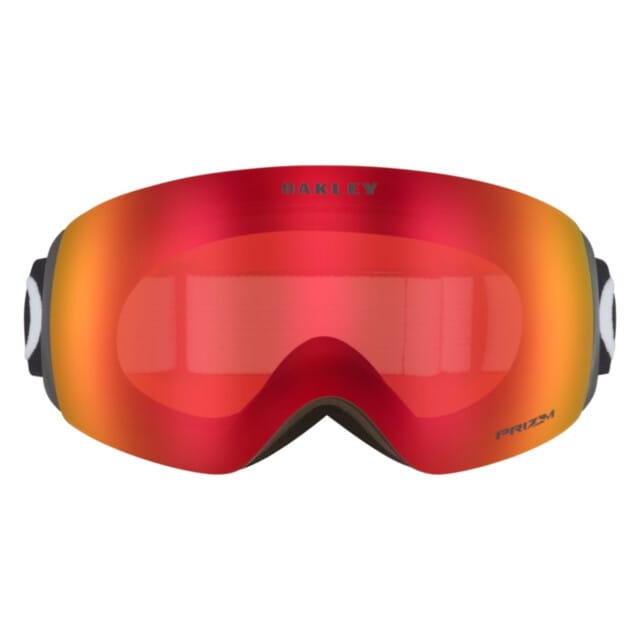 Oakley Ski Snow Goggles Flight Deck XM OO7064-39 Mat Zwart Prizm Torch Iridium
