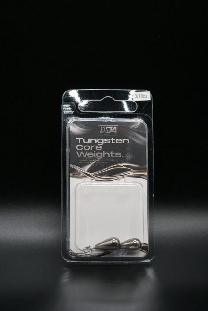 W74 Tungsten Tackle Tungsten Swift Lock Weight (2pcs) 1.8g