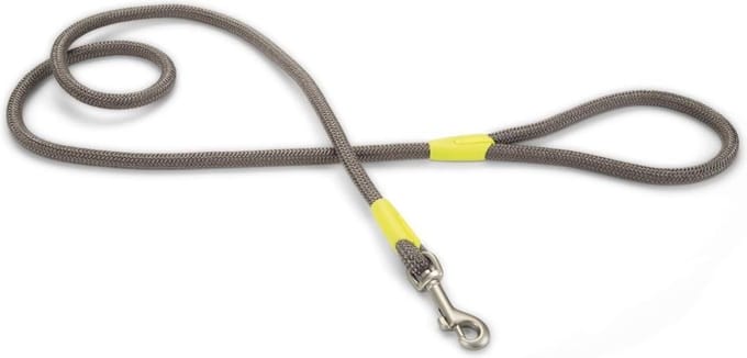 Beeztees Nylon Rond Looplijn Nikra Lichtgrijs 125 cm x 10 mm