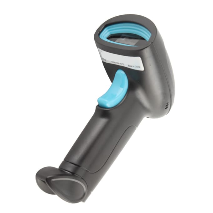 2.4G Draadloze Barcodescanner Slimme Spraak 1D 2D Barcodes Handheld Scangeweer voor Winkel Magazijn gray