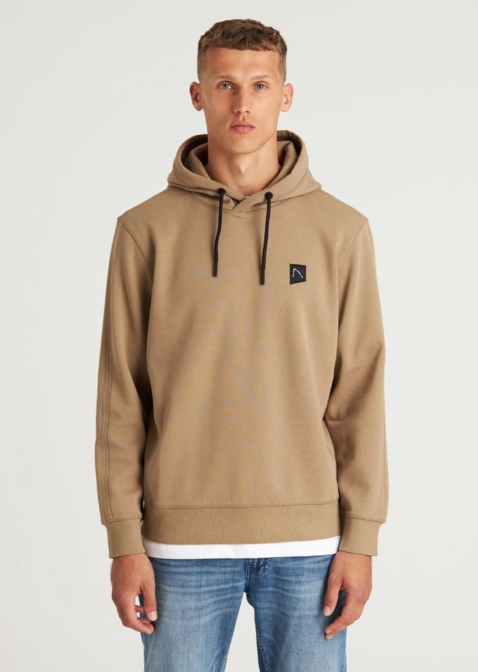 CHASIN' Hoodie Heren Capuchon - Harper - Trui - Beige