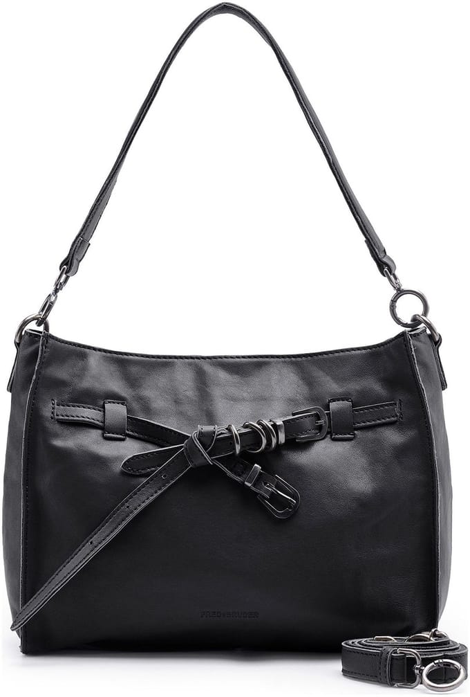FREDsBRUDER schoudertas Belted With Love Shoulderbag Black zwart
