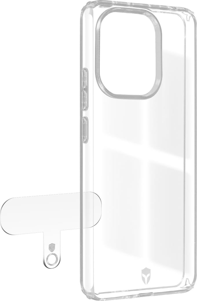 Force Case, Hoesje Geschikt voor Xiaomi Redmi Note 13 4G Schokbestendig, Transparant