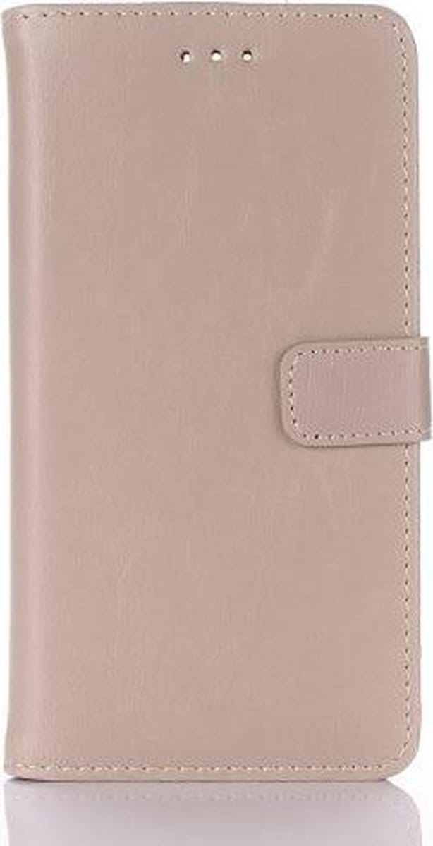 Vintage book cover wallet hoesje grijs Huawei P9