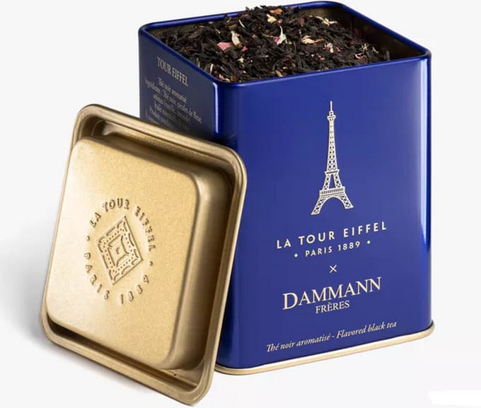 Dammann Freres Theeblikje La Tour Eiffel 100 gram