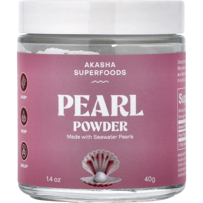 Akasha Superfoods, Parelpoeder, 40g (1,4 oz) pink