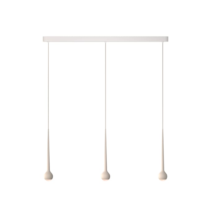Grau Falling Trace Trio Hanglamp 2. Generation - sand white