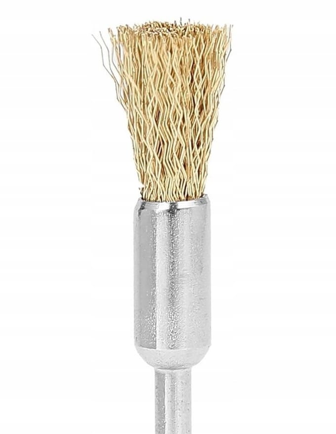 Frezarkowo - Koperen Borstel - Professioneel Frees bit - 10mm - Roestvrij Staal