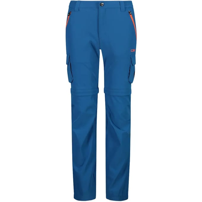 Zipbare kinder wandbroek met cargozakken CMP