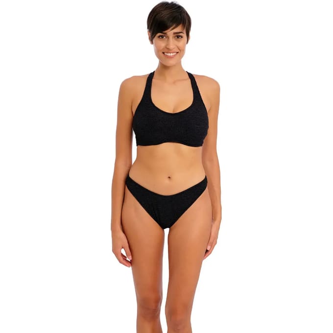 Freya IBIZA WAVES HIGH LEG BIKINI BRIEF Dames Bikinibroekje - Black - Maat M